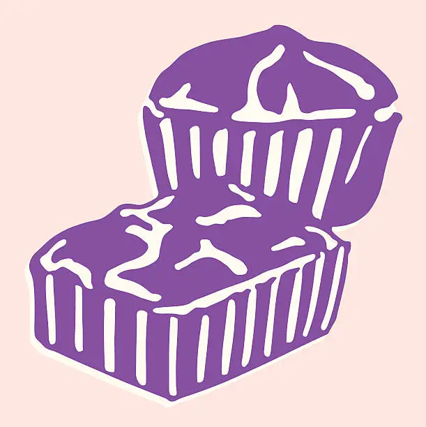 Vector illustration of Cupcake and Dessert Bar