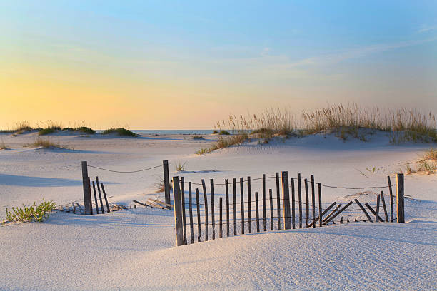 istock Sunrise on White Sand Florida Beach 532418427