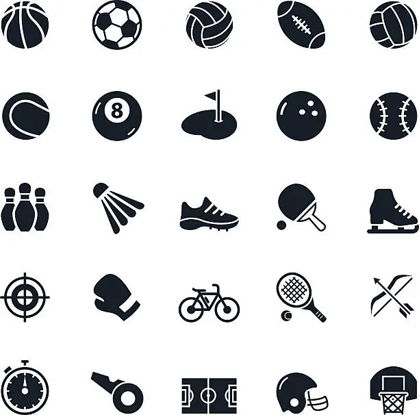 Vector illustration of Sport icons