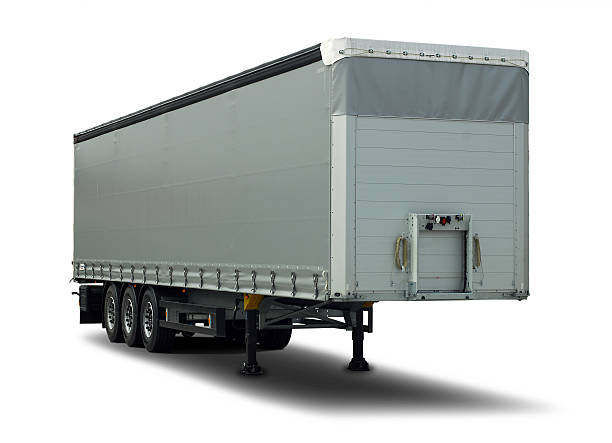 istock Truck semi trailer 532444695