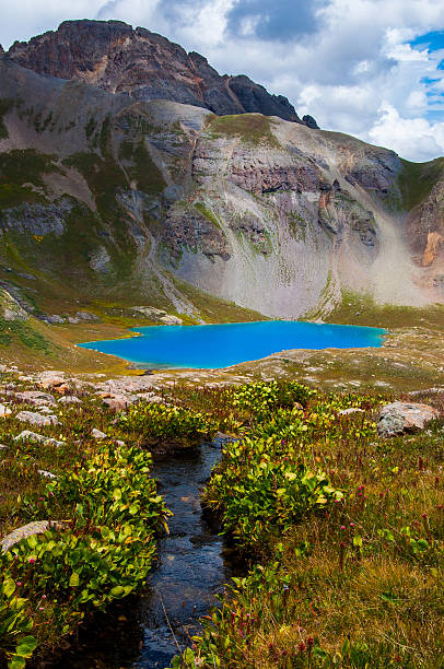 istock Ice Lake Basin Stream Leads into Ice Lake 532448021
