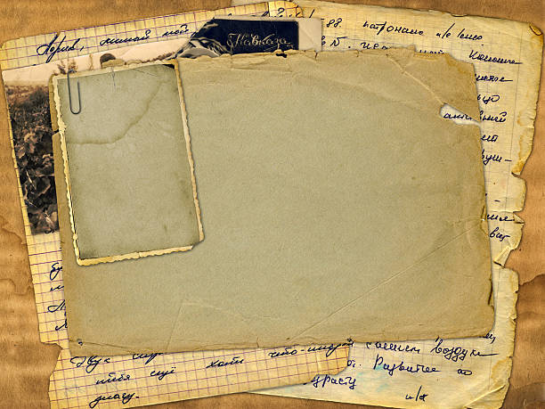istock Grunge alienated paper design in scrapbooking style 532448815