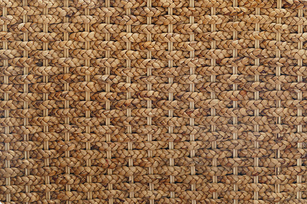 High resolution old raffia table mat grunge texture, the excellent choice for implementation in various CG design projects. 