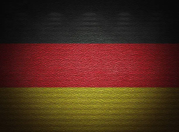 German flag wall, abstract grunge background
