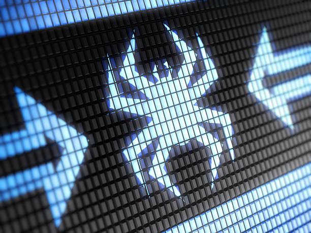 Virus Virus icon on the screen. computer bug stock pictures, royalty-free photos & images