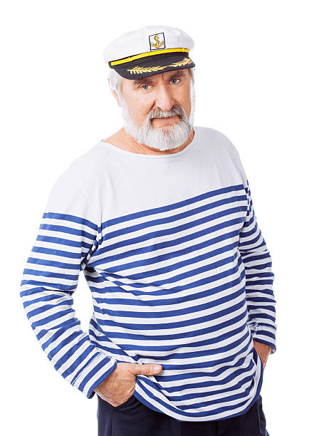 bonito seaman - senior adult cheerful adventure discovery imagens e fotografias de stock