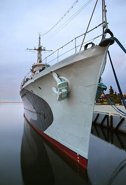 istock Old destroyer in Gdynia. Poland 532469615