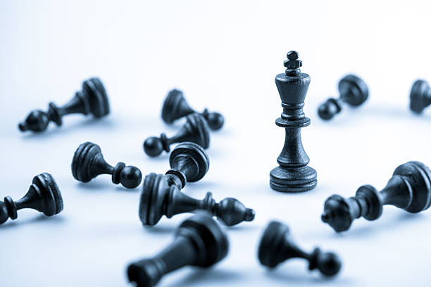 istock Chess figure, business concept strategy, leadership, team and success 532470037