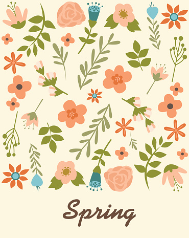 Spring Stock Image Pdf Spring Card Stock Illustration - Download Image Now - Springtime, 2015 ...