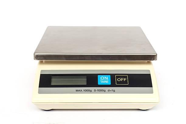 istock Digital scales isolated on white background 532470961
