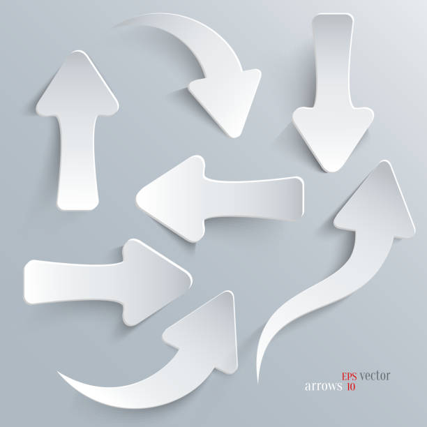 White Parallel Arrows 222,600+ White Arrow Stock Photos, Pictures & Royalty-Free Images - iStock