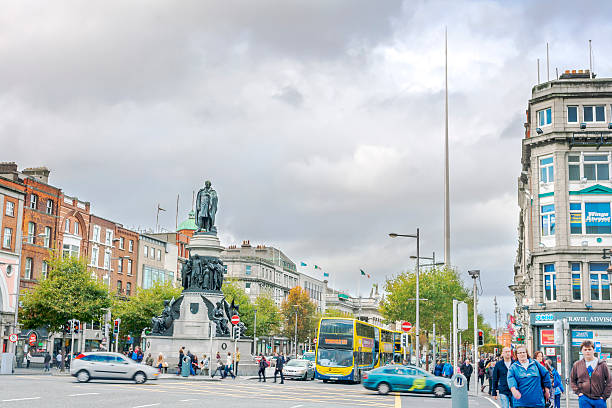 o'connell street - oconnell bridge стоковые фото и изображения