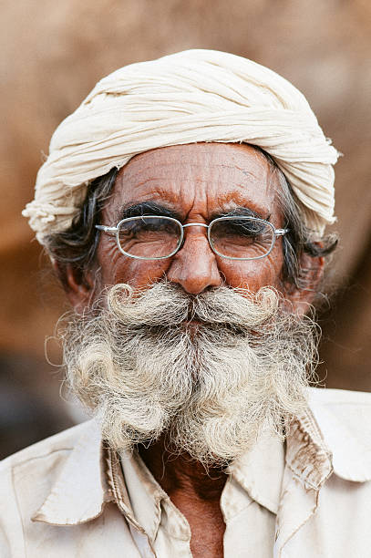 istock Senior Indian horse trader in Pushkar India 532481273
