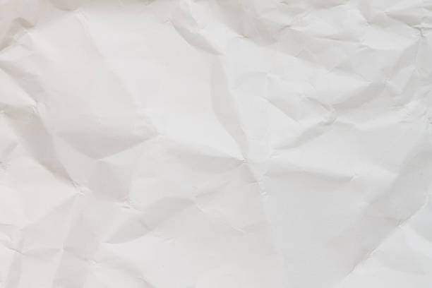 istock Close up crumpled white paper background 532486483