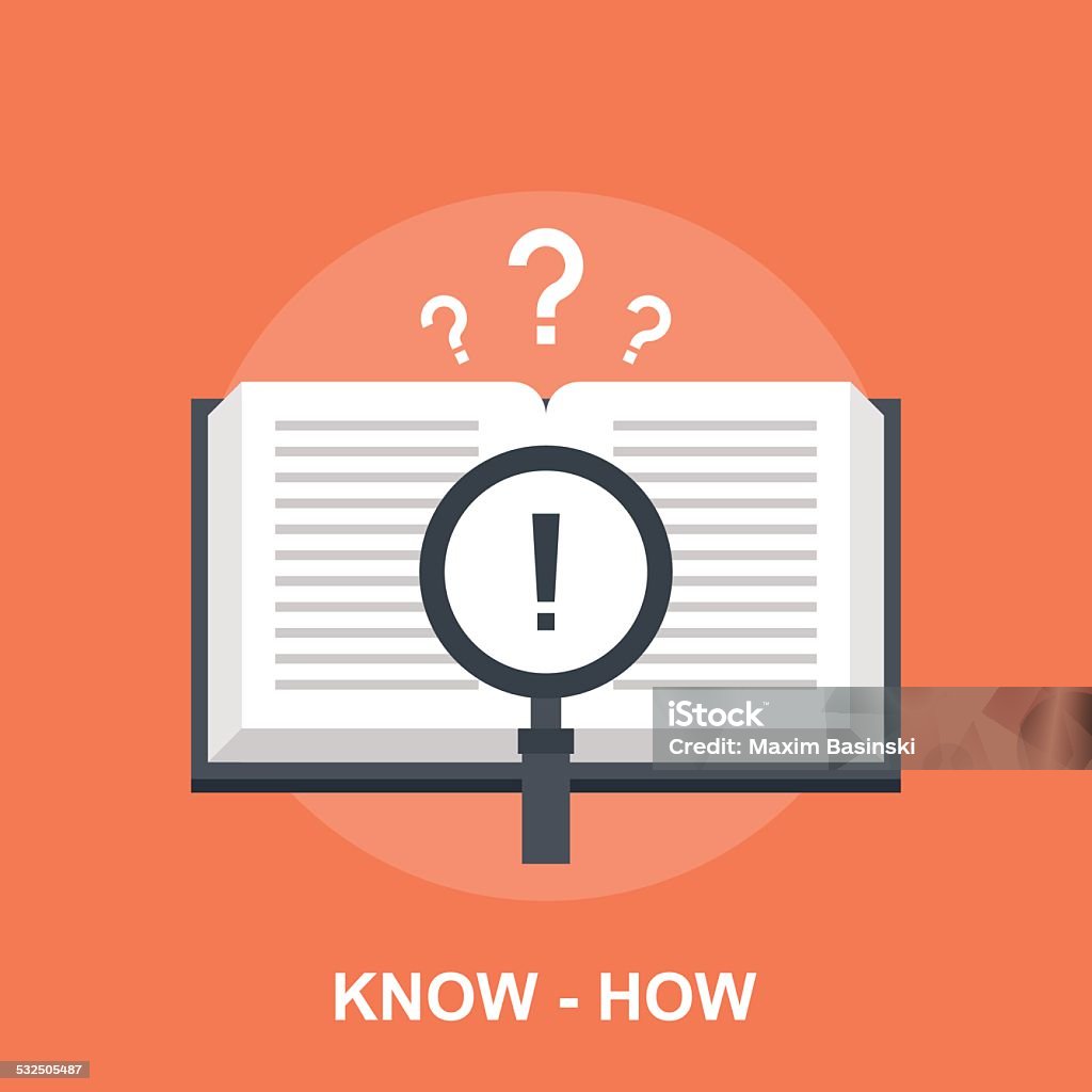 Know How Inst Knowhow Stock Illustration - Download Image Now - 2015, Advice, Asking ...