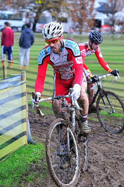 campeonato cyclocross españa. - cyclo cross fotografías e imágenes de stock