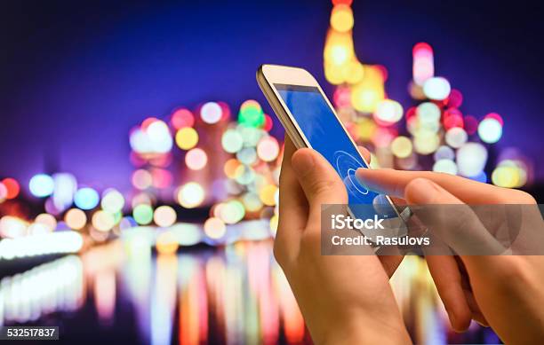 Man Hands Holding Smartphone Stock Photo - Download Image Now - 2015, Adult, Business