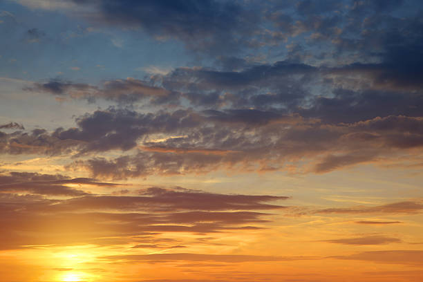 istock Colorful sky with clouds at sunset 532518877
