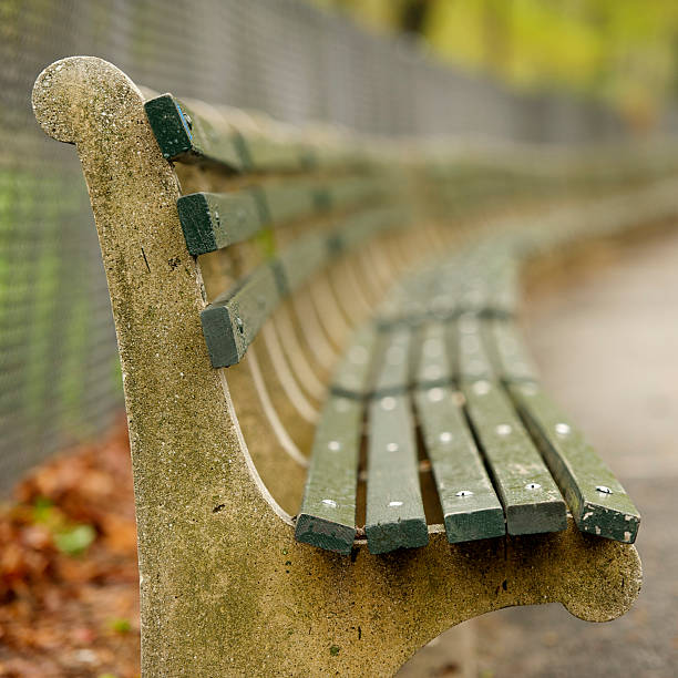 Jeder Park Bench hat eine Geschichte – Foto