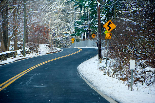 Winter Country Drive – Foto