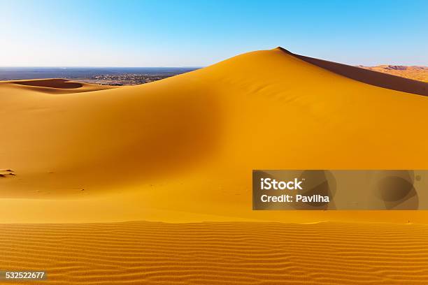 Erg Chebbi Sand Dunes Morocco Northern Africa Stock Photo - Download Image Now - 2015, Africa, Beauty In Nature