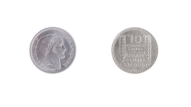 istock french coin vintage money obverse reverse 532523203