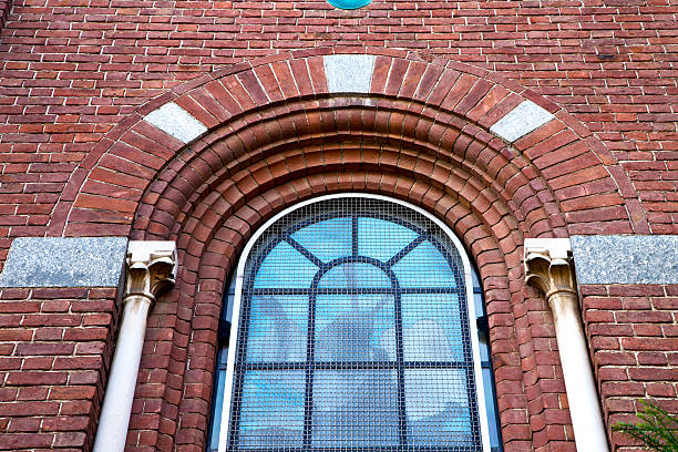 istock rose window  italy  lombardy        cardano campo  old 532523355