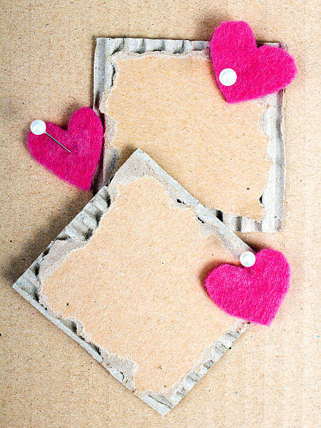 istock cardboard plaques and felt hearts 532529855