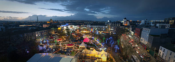 istock Galway Christmas Market at night 532529883
