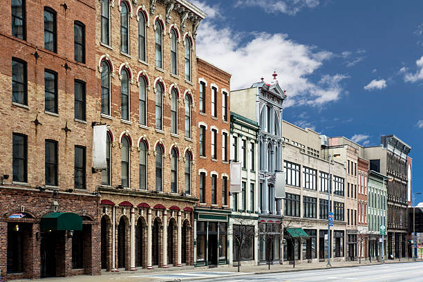 istock Small Town Main Street 532529913