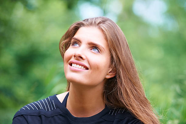 istock Admiring the nature around her 532530221