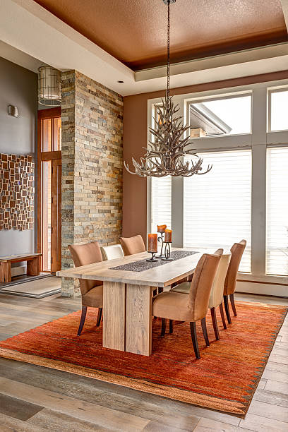 istock Dining Room in Luxury Home 532530575