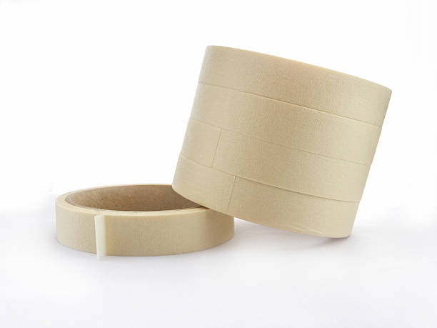 istock The Masking tape on white background. 532534443