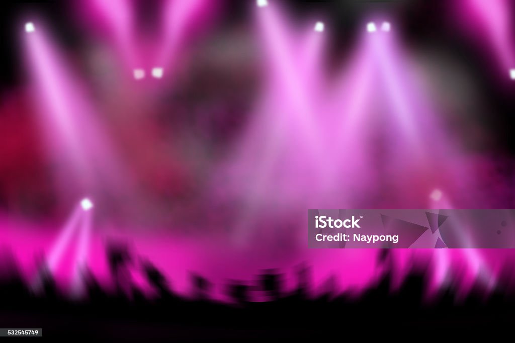 Stage lights Stage lights background Abstract Stock Photo