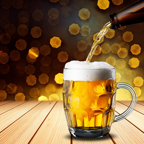 istock Beer Pour from Bottle to Glass 532546267
