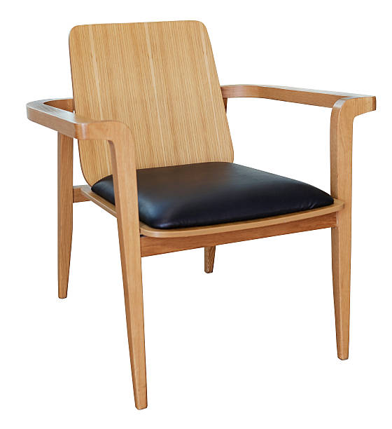 istock wooden chair isolated on white 532547508