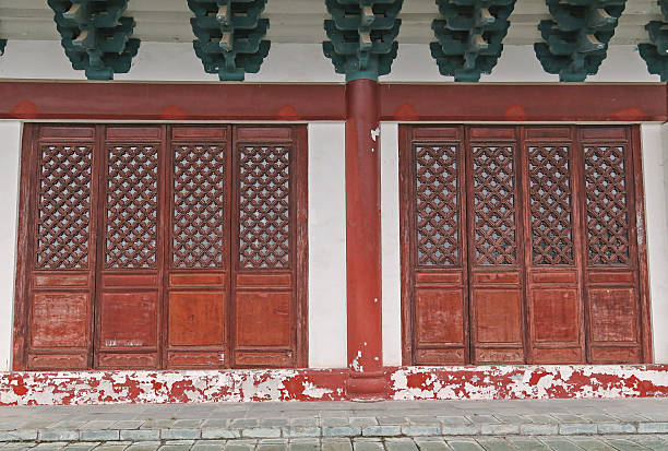 istock chinese old wooden door 532547993