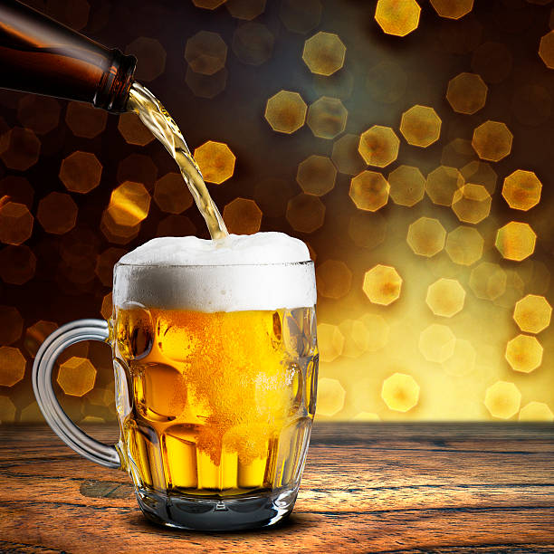 istock Beer Pour from Bottle to Glass 532548299