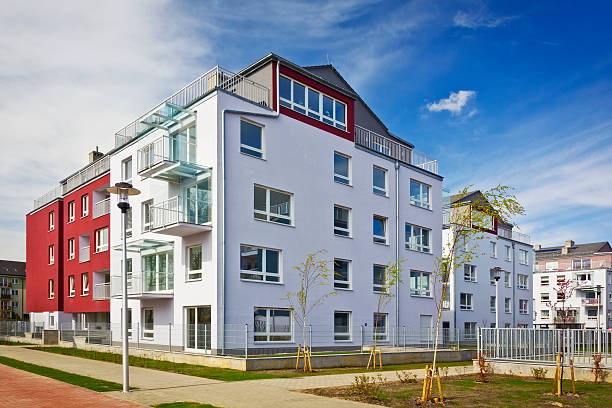 istock Modern complex of apartment buildings 532548915