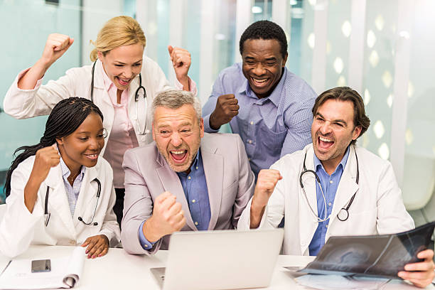istock Successful businessmen and doctors. 532551469