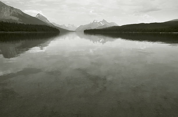 istock Canadian landscape with Maligne lake. Jasper. Alberta 532553537