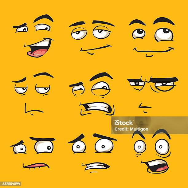 Ilustración de Divertidos Dibujos Animados Caras Y Emociones y más Vectores Libres de Derechos de Viñeta - Viñeta, Expresión facial, Descontento - iStock Ilustración de Divertidos Dibujos Animados Caras Y Emociones y más Vectores Libres de Derechos de Viñeta - Viñeta, Expresión facial, Descontento - iStock