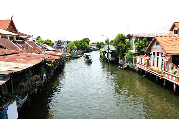 istock Riverside residential in Thailand 532561426