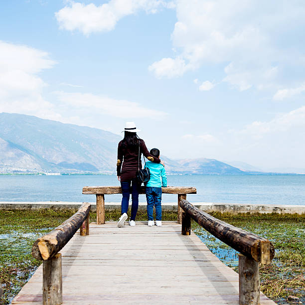 Changshan Mountain and Erhai Lake in Dali