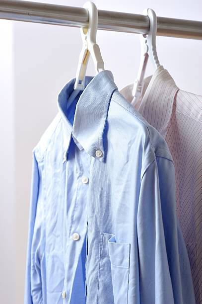 istock Hang out clothes in a room 532565250
