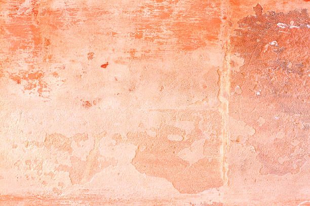 istock Old Sicilian Wall Background: Pinkish-Orange and Mottled 532565482