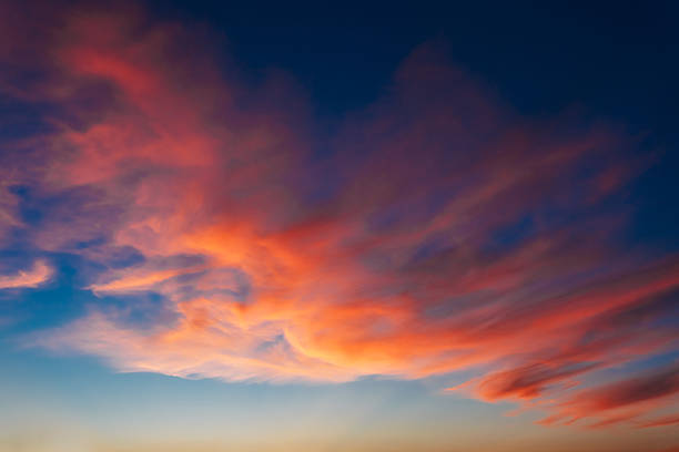 istock Colorful Sunset, Sunrise Background. Blue, Red, Yellow Colors Sk 532566568