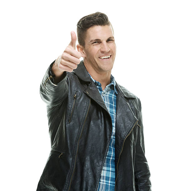 istock Smiling casual man showing thumbs up 532566914