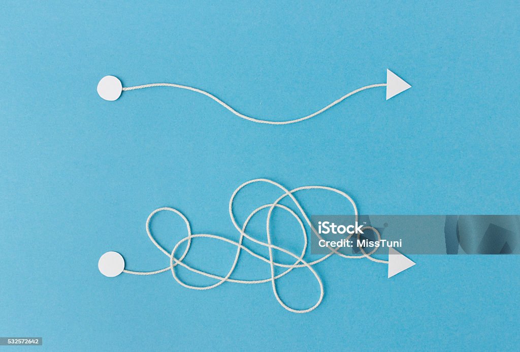 Wish versus reality Wish versus reality - ways of problem solving / solution finding Simplicity Stock Photo