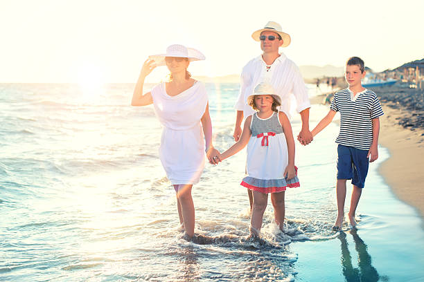 istock Happy Family at Sunset 532573926